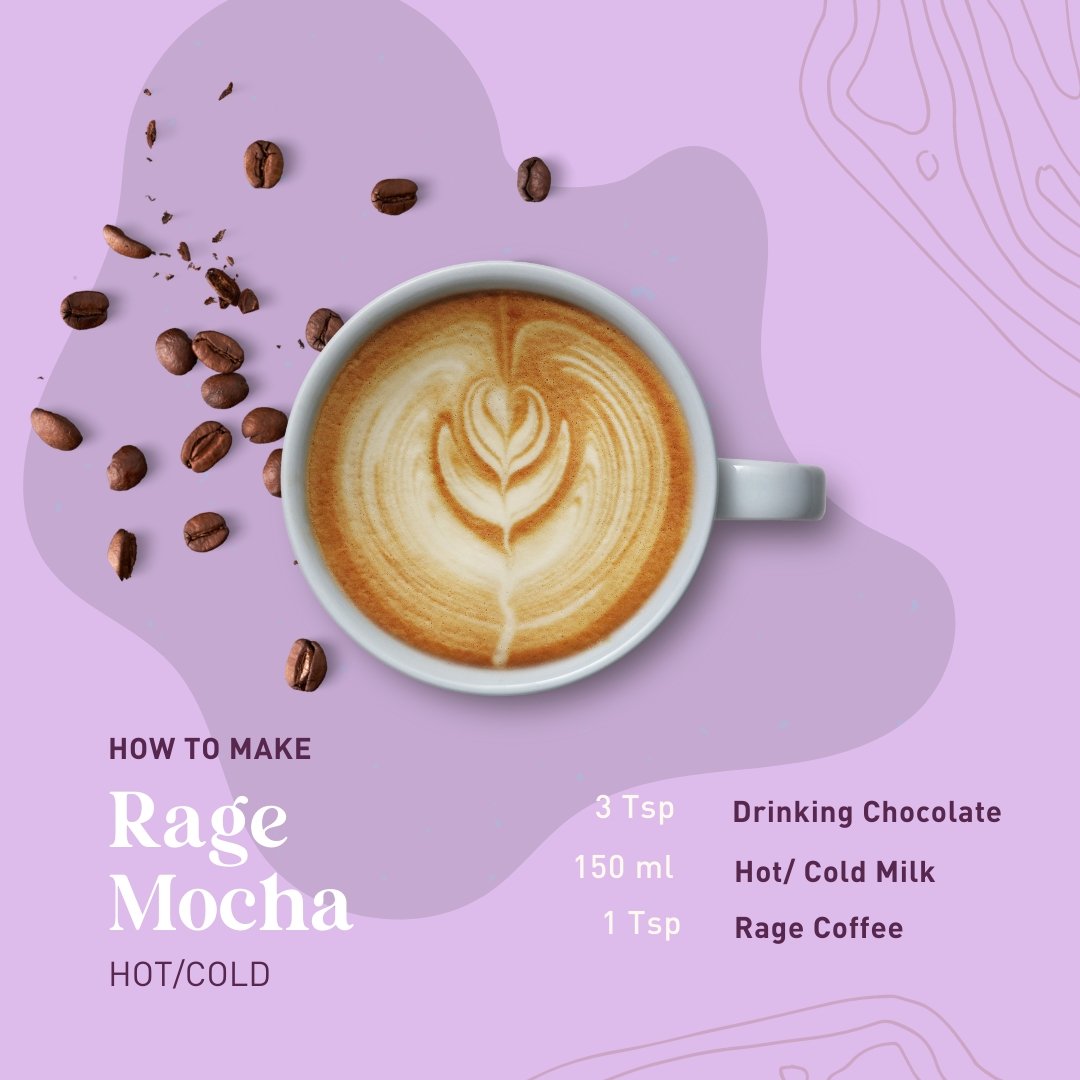 Cafe Mocha Combo (Instant Coffee and Drinking Chocolate) - Rage Coffee