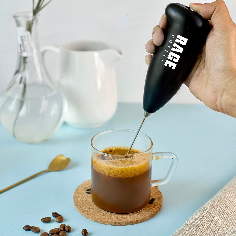 Coffee Lover's Combo (4 Coffee Jars, Coaster Set, Frother and Mug) - Rage Coffee
