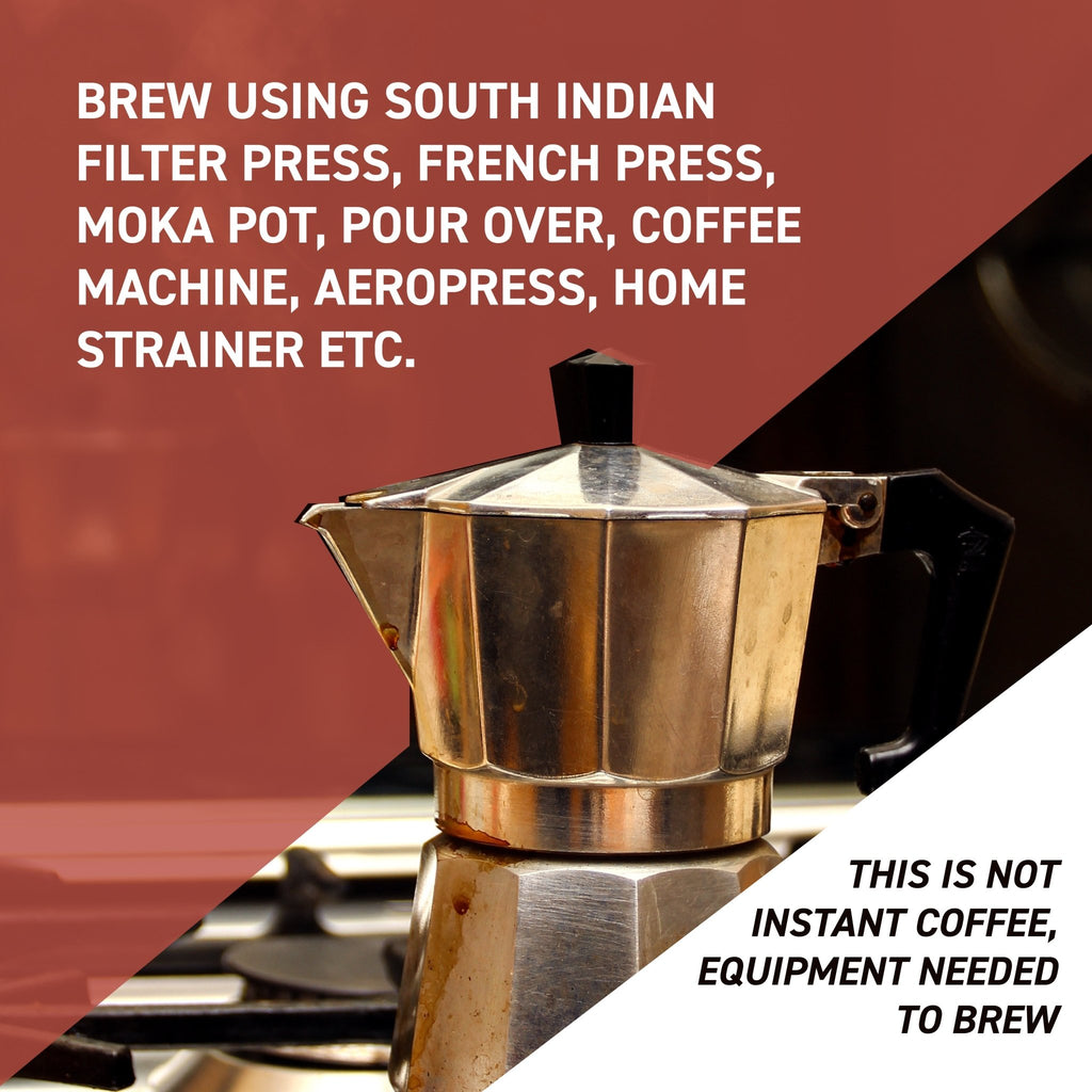 Pour Over Espresso Ground Coffee In French Press Espresso Machine