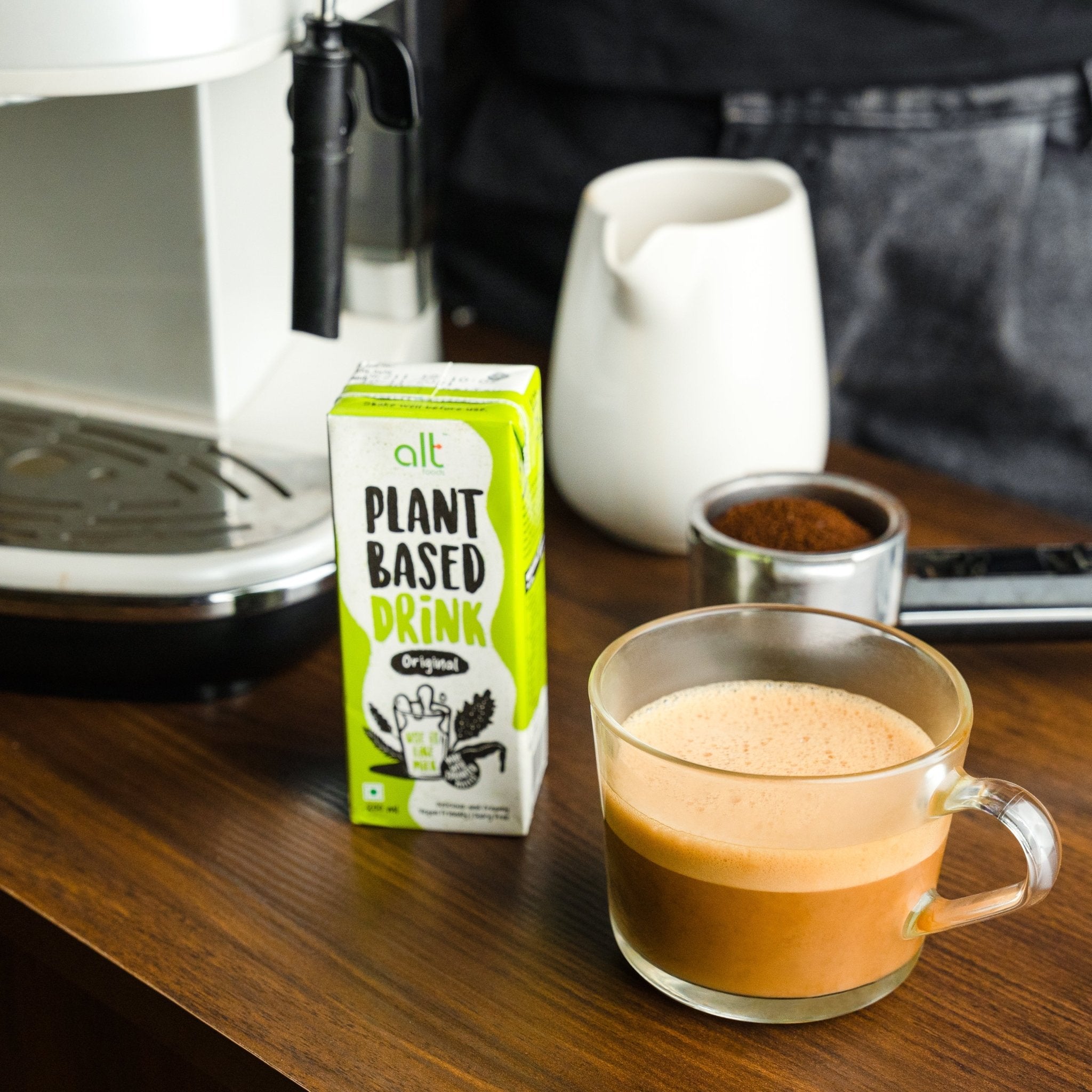 Plant Based Drink (200ml x 4) and Instant Coffee Combo - Rage Coffee