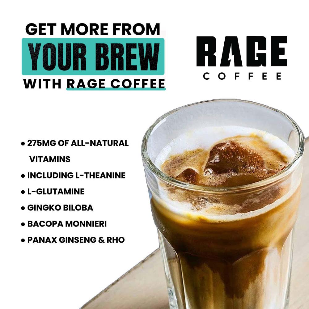 Rage Coffee Steel Flask & 100 Gms Original Jar Combo - Rage Coffee