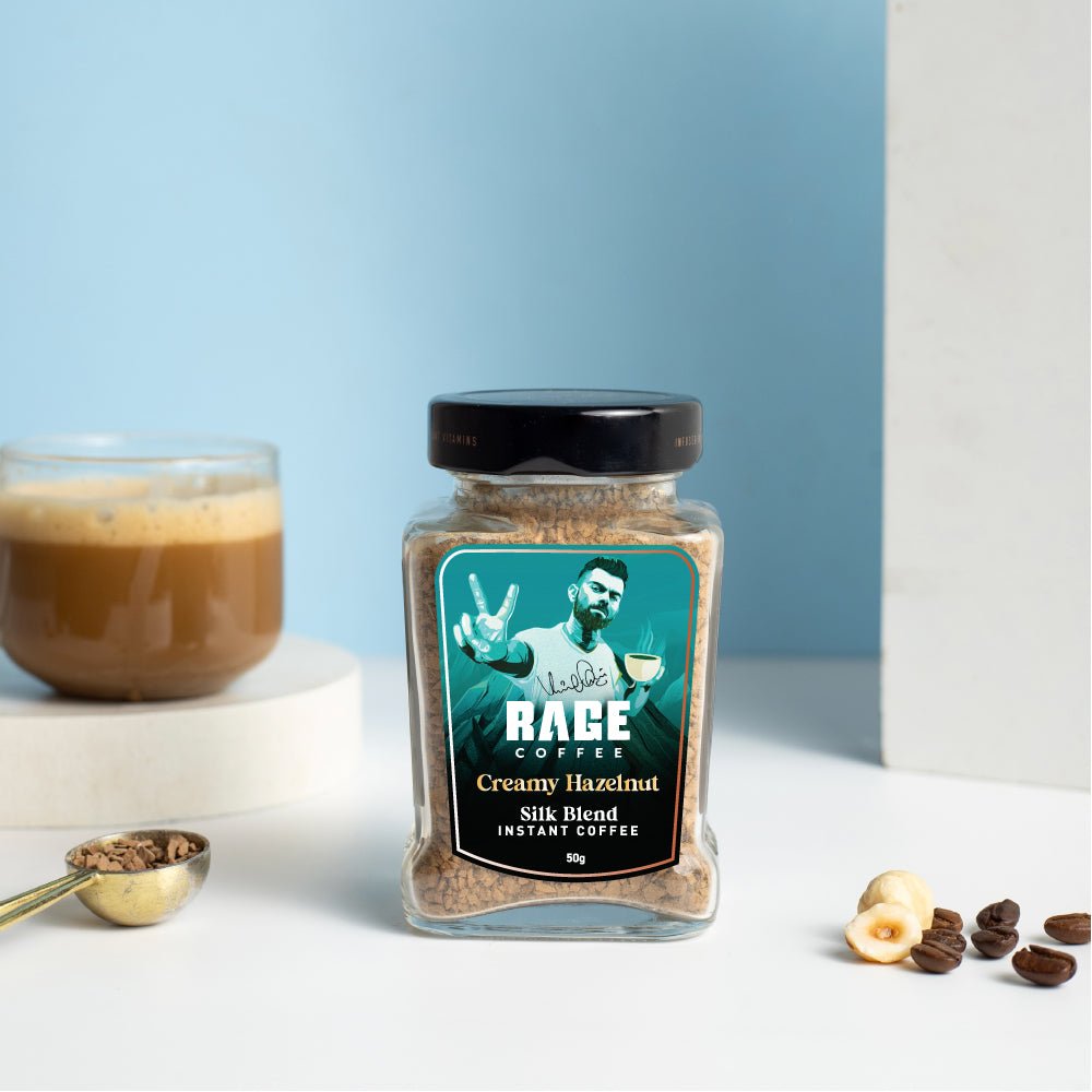 Silk Blend- Belgian Chocolate & Creamy Hazelnut (Combo pack of 2) - Rage Coffee