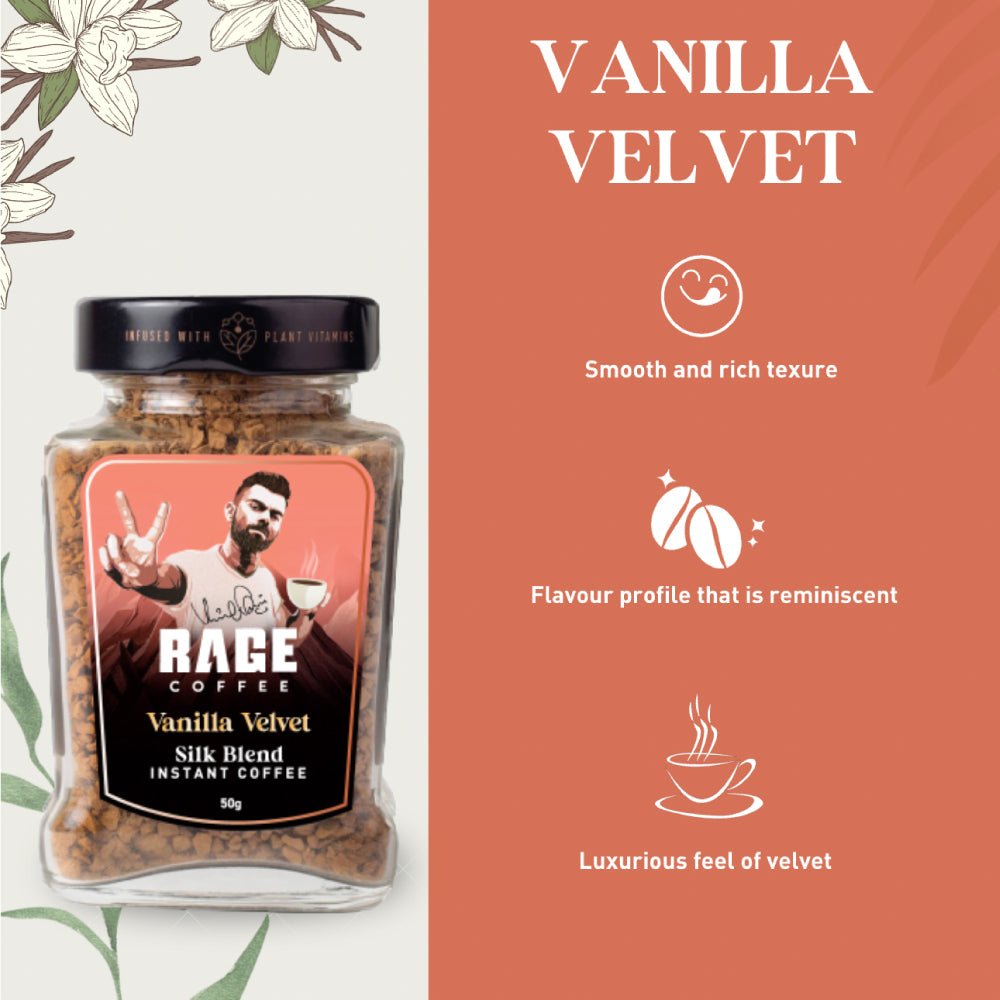 Silk Blend- Belgian Chocolate & Vanilla Velvet (Combo pack of 2) - Rage Coffee
