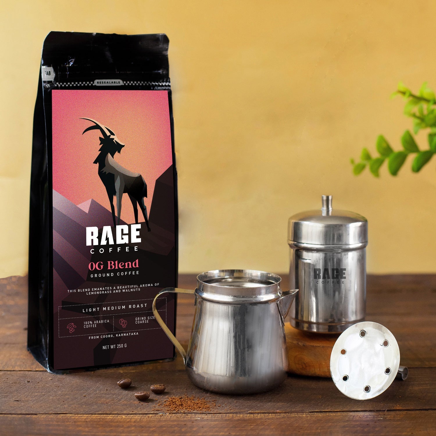 South Indian Filter - Filter Coffee Maker - Rage Coffee
