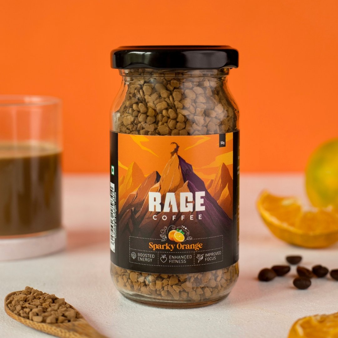 Sparky Orange (Combo Pack of 2 50g jars) - Rage Coffee