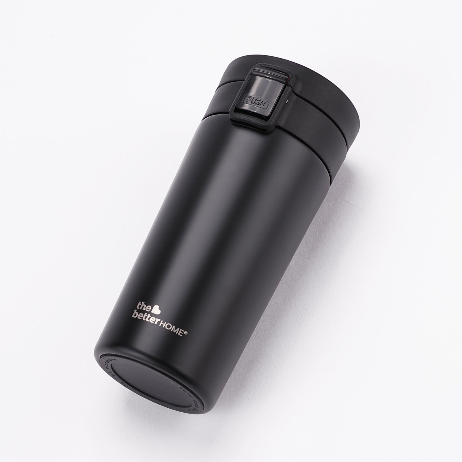 Stainless Steel Vacuum Insulated Coffee Cup - Black 380ml - Rage Coffee