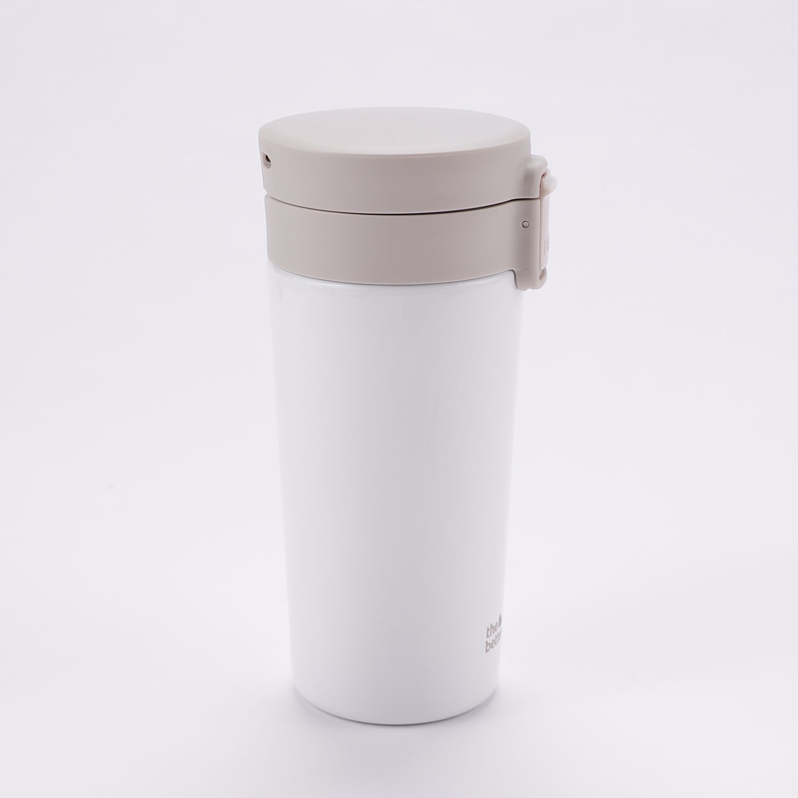 Stainless Steel Vacuum Insulated Coffee Cup - White 380ml - Rage Coffee