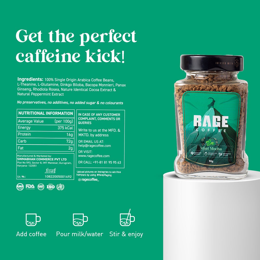 World's Favourite Flavoured Instant Coffee - Rage Coffee